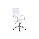 Scaun alb din metal Aurelius, 65X67X110/120 CM