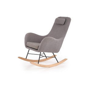 Scaun balansoar BOTAS gri, 75x106x101x46 cm