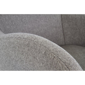 Scaun balansoar BOTAS gri, 75x106x101x46 cm