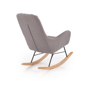 Scaun balansoar BOTAS gri, 75x106x101x46 cm