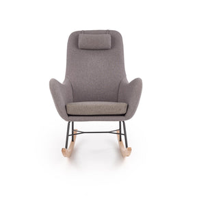 Scaun balansoar BOTAS gri, 75x106x101x46 cm