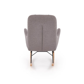 Scaun balansoar BOTAS gri, 75x106x101x46 cm