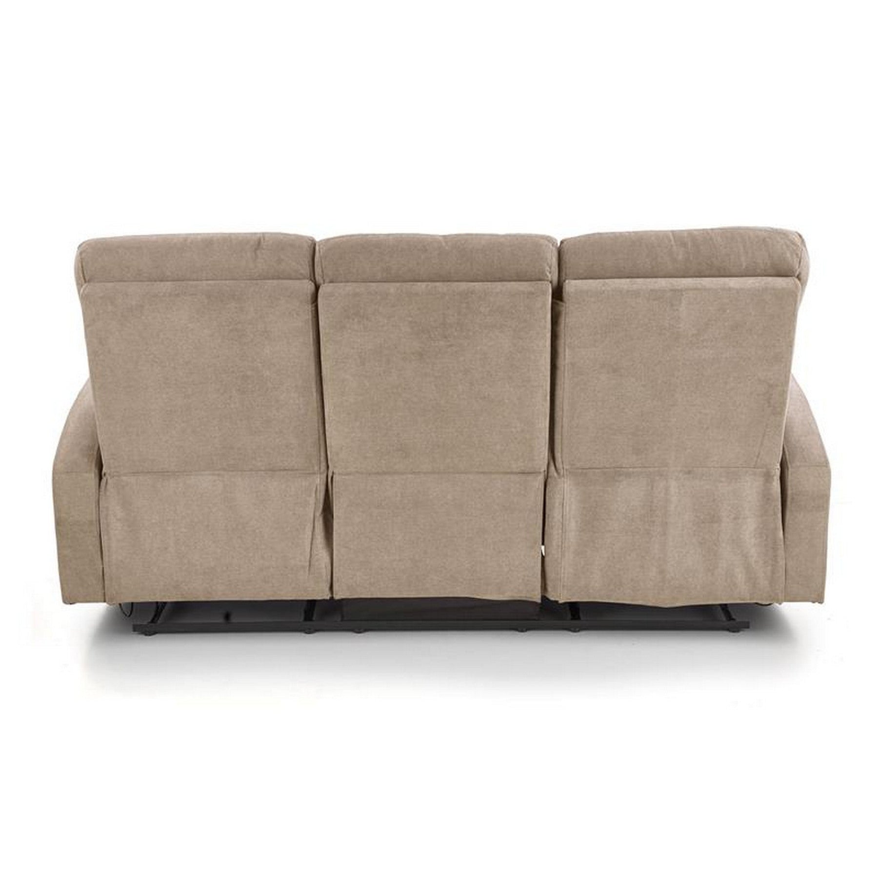 Canapea pliabila OSLO 3S, stofa bej, 180x95x100 cm