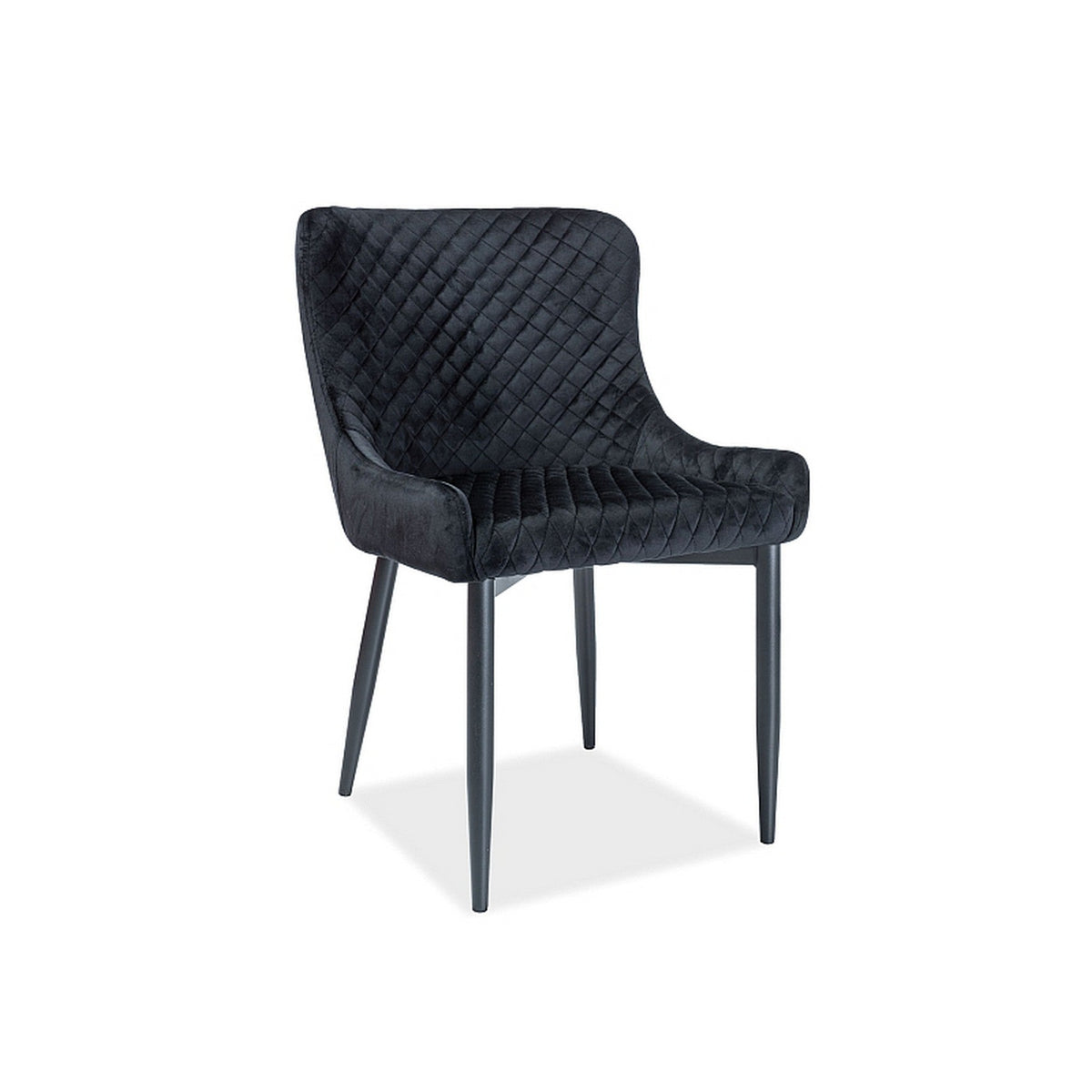 Scaun COLIN B, negru, 51x45x84