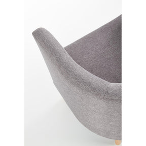 Fotoliu CLUBBY, gri, 66x58x64x41 cm