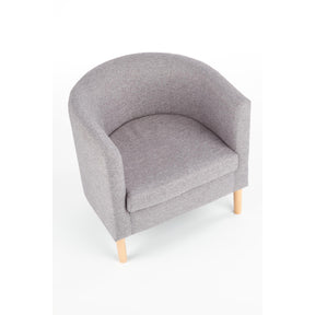 Fotoliu CLUBBY, gri, 66x58x64x41 cm