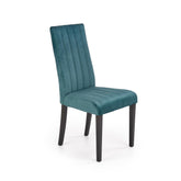 Scaun DIEGO 2, negru/verde, 47x59x99 cm