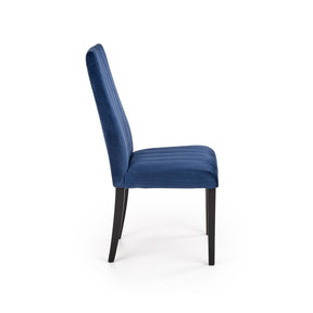 Scaun DIEGO 2, negru/albastru, 47x59x99 cm