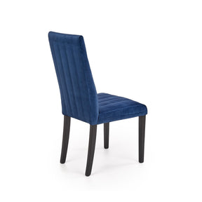 Scaun DIEGO 2, negru/albastru, 47x59x99 cm