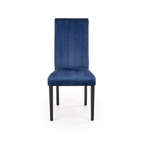Scaun DIEGO 2, negru/albastru, 47x59x99 cm