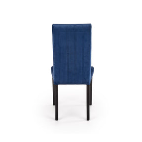 Scaun DIEGO 2, negru/albastru, 47x59x99 cm