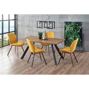 Scaun K360 galben, 51x64x90x48 cm