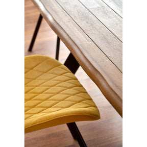 Scaun K360 galben, 51x64x90x48 cm