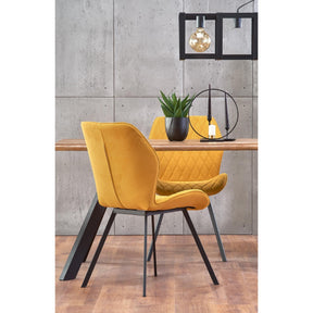 Scaun K360 galben, 51x64x90x48 cm