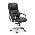 Scaun directorial 120 kg negru Foster, 68X54X118/125 CM