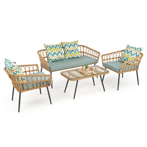 Banca GARDENA 2S, stejar/gri, 140x68x71 cm.