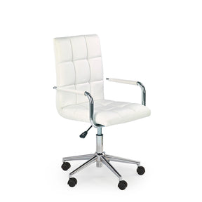 Scaun directorial copii Gonzo 2, alb, 53X46X98/110 CM.