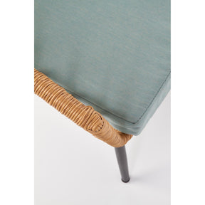 Banca GARDENA 2S, stejar/gri, 140x68x71 cm.