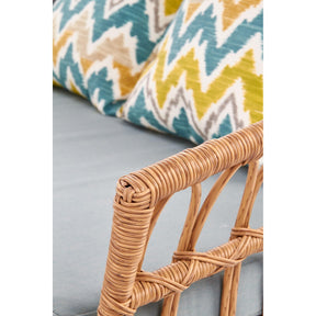 Banca GARDENA 2S, stejar/gri, 140x68x71 cm.