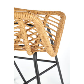 Scaun H97, negru, 43X46X100 CM