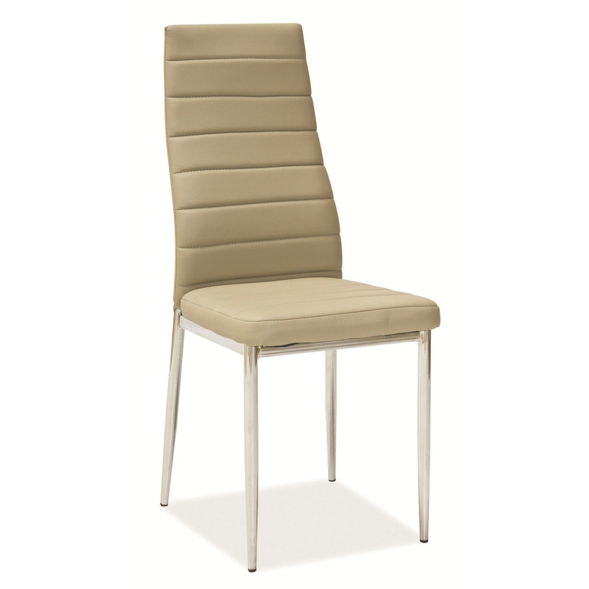 Scaune tapitate bucatarie H261, bej inchis, 40X38X96