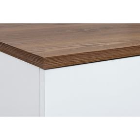 Comoda 3 sertare lemn Heda, 85X40,5X90 cm