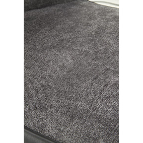 Scaun tapitat K368, gri inchis, 45x58x92 cm