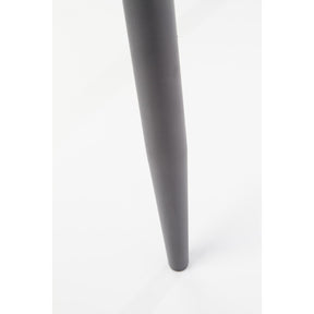 Scaun tapitat K368, gri inchis, 45x58x92 cm
