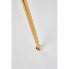Scaun tapitat K381, roz, 48x58x88 cm