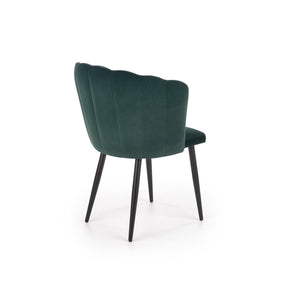 Scaun tapitat K386, verde, 60x58x84 cm