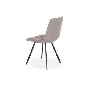 Scaun tapitat K402, gri, 45x55x86 cm