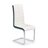 Scaun tapitat cu piele ecologica K132, 42X57X99 CM