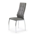 Scaun picioare cromate K209, gri, 42X42X100 CM