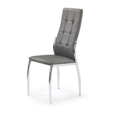 Scaun picioare cromate K209, gri, 42X42X100 CM