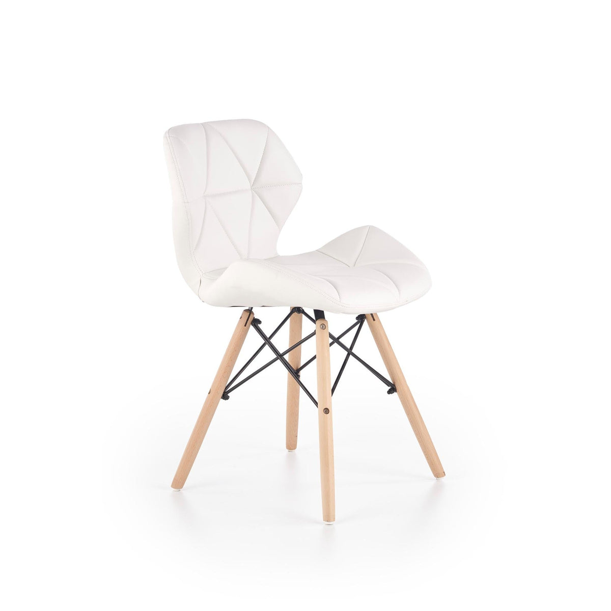 Scaune ptr living alb K281, 48X51X74 CM
