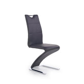 Scaun de culoare neagra K291, 45X63X101 CM