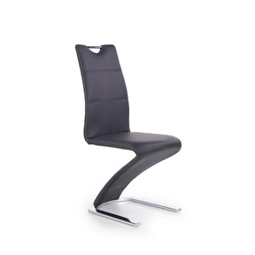 Scaun de culoare neagra K291, 45X63X101 CM