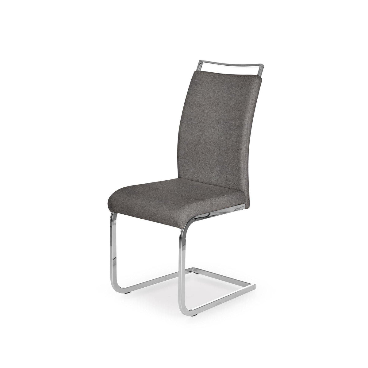 Scaun tapitat gri K348, 42X59X99 CM - ACAJU 