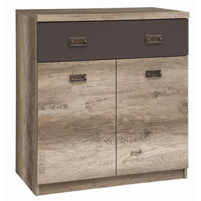 Comode cu sertare gri Malcolm, 80X40X87.5 CM