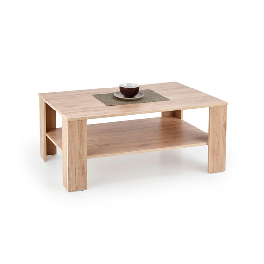 Masuta de cafea pentru living stejar wotan Kwadro, 110X65X53 CM