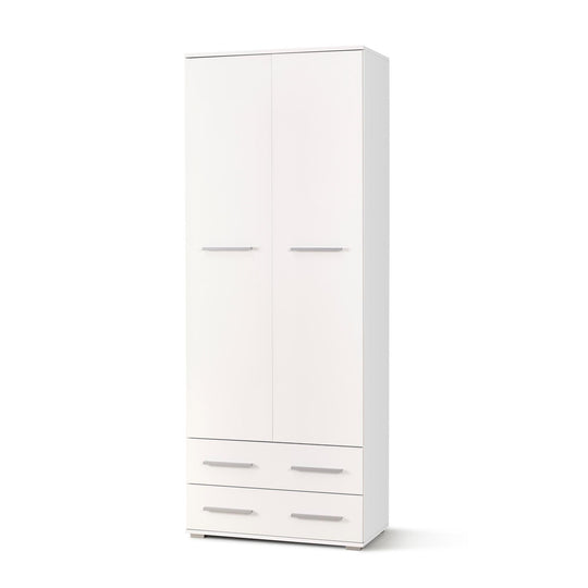 Dulap cu sertare Lima REG2, alb, 200x40x77 cm