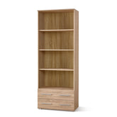 Biblioteca LIMA REG3, sonoma, 77x40x200 cm