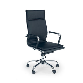 Scaunele de birou directoriale negre Mantus, 55X48X108/118 CM