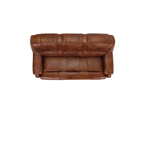 PARMA 311 pachet special (canapea extensibila 3 locuri, doua fotolii fixe din piele naturala Madras)