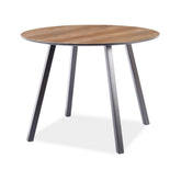 Masa OAKLAND, nuc/negru, 100 cm