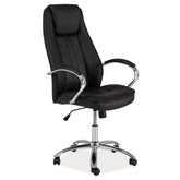 Scaun ergonomic profesional negru Q-036, 61X53X117/127