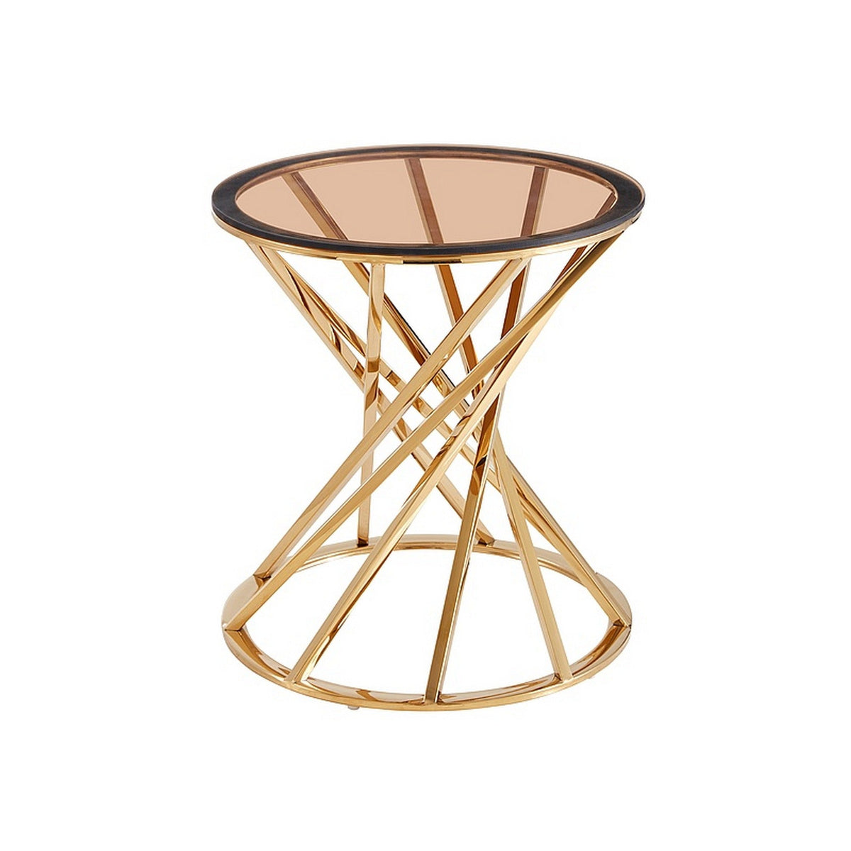 Mauta cafea OTTAVIA B, Chihlimbar / Gold, 50x54 cm