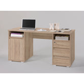 Birou cu sertare Primus 2, sonoma, 145x65x74 cm.