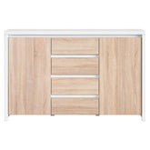 Comoda alba sertare Kaspian, 143.5X40.5X92 CM