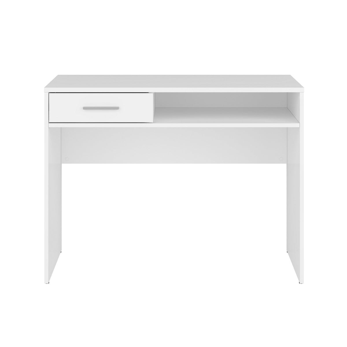 Birou pc alb Nepo Plus, 100X59X76 CM